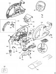 BLACK & DECKER GT460SXC HEDGETRIMMER (TYPE 4) Spare Parts