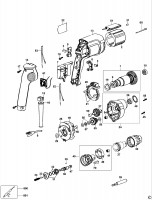 DEWALT DW264K SCREWDRIVER (TYPE 1) Spare Parts