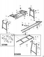ELU EZ5000 EXTENSION TABLE (TYPE 4) Spare Parts