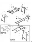 ELU EZ4000 EXTENSION TABLE (TYPE 4) Spare Parts