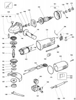 DEWALT DW826 ANGLE GRINDER (TYPE 4) Spare Parts