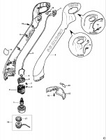 BLACK & DECKER GL220S STRING TRIMMER (TYPE 1) Spare Parts