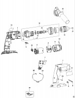 DEWALT DW989 CORDLESS DRILL (TYPE 1) Spare Parts