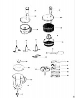 BLACK & DECKER FP700 FOOD PROCESSER (TYPE 1) Spare Parts