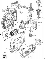 BLACK & DECKER KS638SE JIGSAW (TYPE 4) Spare Parts