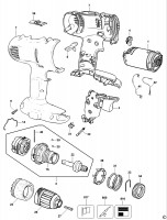 DEWALT DW956 CORDLESS DRILL (TYPE 10) Spare Parts