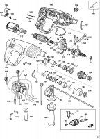 BLACK & DECKER KD950K ROTARY HAMMER (TYPE 2) Spare Parts