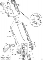 BLACK & DECKER GL550 STRING TRIMMER (TYPE 5) Spare Parts