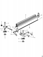 DEWALT DE7193 PARALLEL FENCE (TYPE 1) Spare Parts