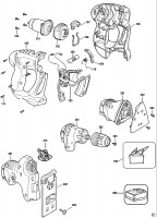 BLACK & DECKER KC2002F TOOL KIT (TYPE 1) Spare Parts