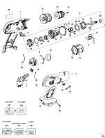 DEWALT DW997K DRILL (TYPE 5) Spare Parts