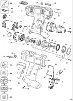 BERNER BBS12V CORDLESS DRILL (TYPE 5) Spare Parts