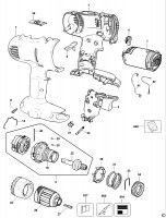 DEWALT DW957 CORDLESS DRILL (TYPE 11) Spare Parts