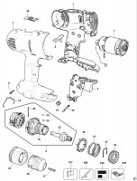 DEWALT DW927 CORDLESS DRILL (TYPE 11) Spare Parts