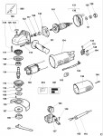 DEWALT DW818 SMALL ANGLE GRINDER (TYPE 5) Spare Parts