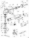 DEWALT DW819 SMALL ANGLE GRINDER (TYPE 4) Spare Parts