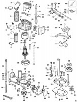 DEWALT DW620 ROUTER (TYPE 2) Spare Parts