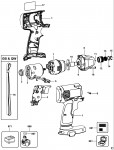 DEWALT DW052K IMPACT WRENCH (TYPE 1) Spare Parts