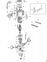 DEWALT DW6141 ROUTER (TYPE 1) Spare Parts