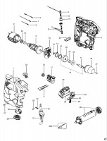 BLACK & DECKER KR65LSR HAMMER DRILL (TYPE 1) Spare Parts