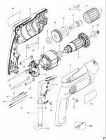 DEWALT D21003 DRILL (TYPE 1) Spare Parts