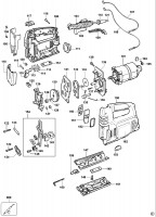 DEWALT DW319 JIGSAW (TYPE 3) Spare Parts