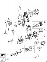 DEWALT DW263K SCREWDRIVER (TYPE 3) Spare Parts