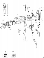 DEWALT D25104K ROTARY HAMMER (TYPE 1) Spare Parts