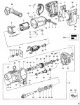 DEWALT DW580EK DIAMOND DRILL (TYPE 2) Spare Parts