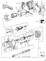 DEWALT DW581EK DIAMOND DRILL (TYPE 2) Spare Parts