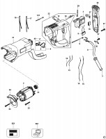 DEWALT D25203K ROTARY HAMMER (TYPE 1) Spare Parts