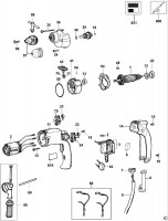 DEWALT DW205 DRILL (TYPE 2) Spare Parts