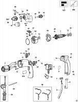 DEWALT DW206 DRILL (TYPE 2) Spare Parts