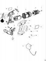 BLACK & DECKER CD12GTK CORDLESS DRILL (TYPE 1) Spare Parts