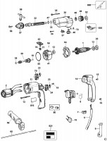 DEWALT DW501 DRILL (TYPE 4) Spare Parts