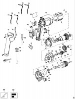 DEWALT DW221 DRILL (TYPE 4) Spare Parts