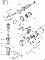 BLACK & DECKER KG75 ANGLE GRINDER (TYPE 4) Spare Parts