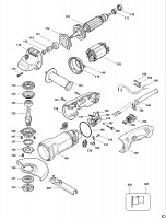 BLACK & DECKER KG85 ANGLE GRINDER (TYPE 3) Spare Parts