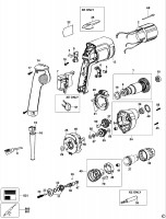 DEWALT DW266 SCREWDRIVER (TYPE 3) Spare Parts