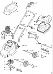 BLACK & DECKER GR388 ROTARY MOWER (TYPE 1) Spare Parts