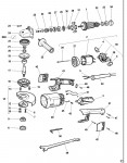 DEWALT DW490 ANGLE GRINDER (TYPE 3) Spare Parts
