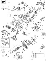 DEWALT D26500 PLANER (TYPE 1) Spare Parts