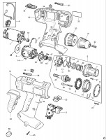 BERNER BACID-18V CORDLESS DRILL (TYPE 5) Spare Parts