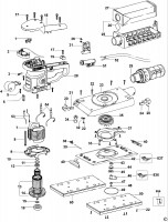 DEWALT D26420 SANDER (TYPE 1) Spare Parts