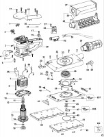 DEWALT D26421 SANDER (TYPE 1) Spare Parts