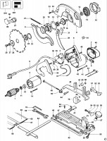 BERNER BCS-65 CIRCULAR SAW (TYPE 5) Spare Parts