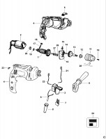 BLACK & DECKER KR450RE DRILL (TYPE 4) Spare Parts