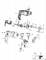 BLACK & DECKER KR480RE DRILL (TYPE 4) Spare Parts