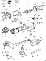 BERNER BAG-125E SMALL ANGLE GRINDER (TYPE 1) Spare Parts