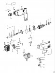 DEWALT DW171 DRILL (TYPE 1) Spare Parts